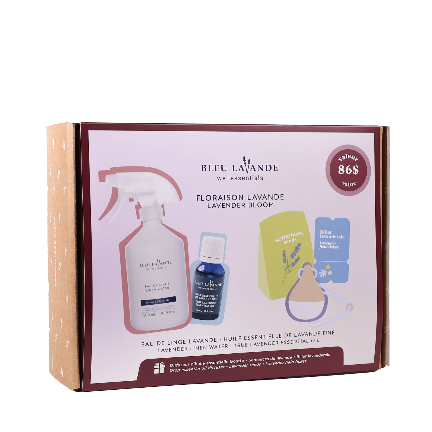 Lavender bloom set