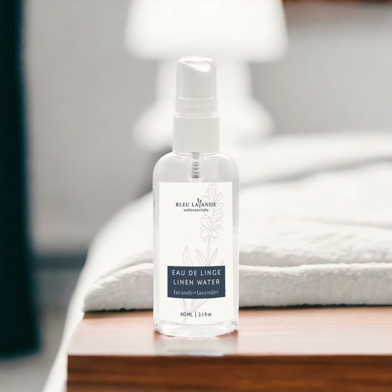 Eau de linge lavande 60 ml à vaporiser sur les tissus