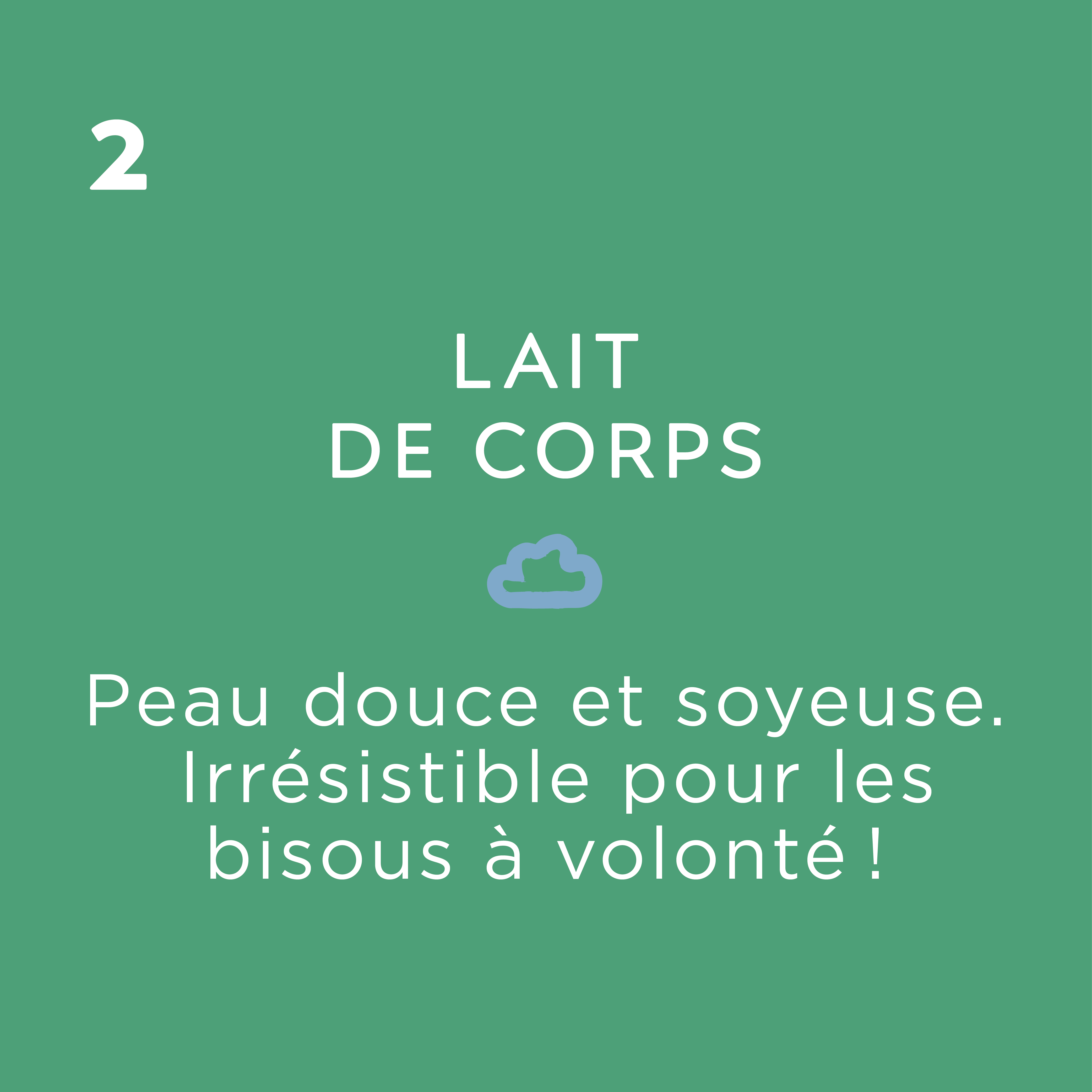 Lait de corps pour bébé