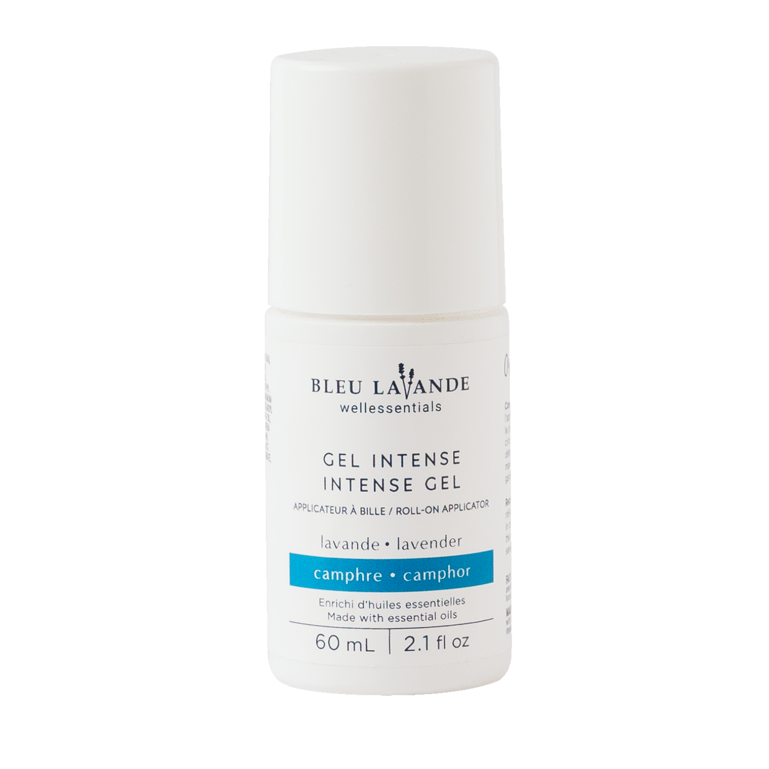 Gel intense applicateur à bille de Bleu Lavande