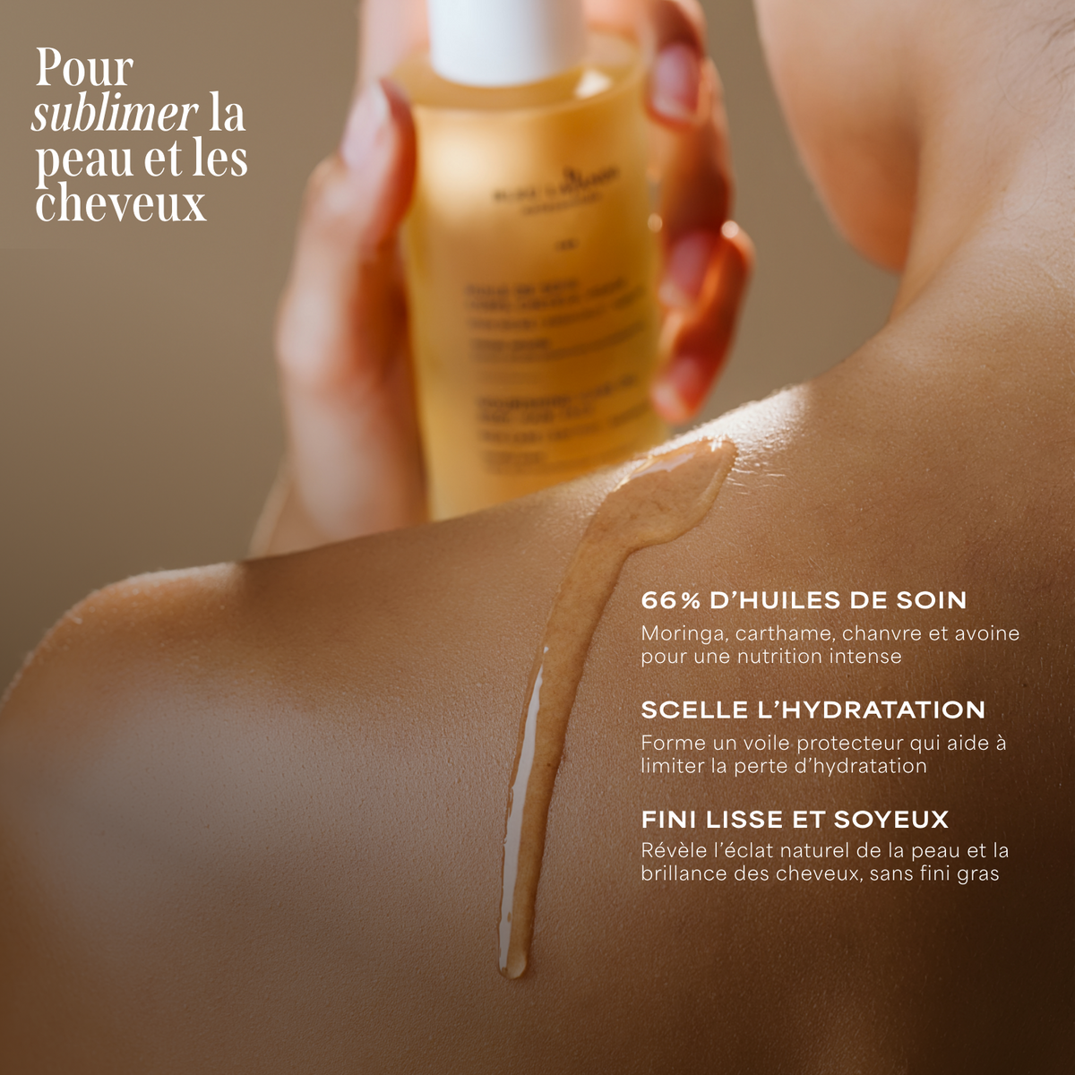 Huile de soin : pour sublimer la peau et les cheveux