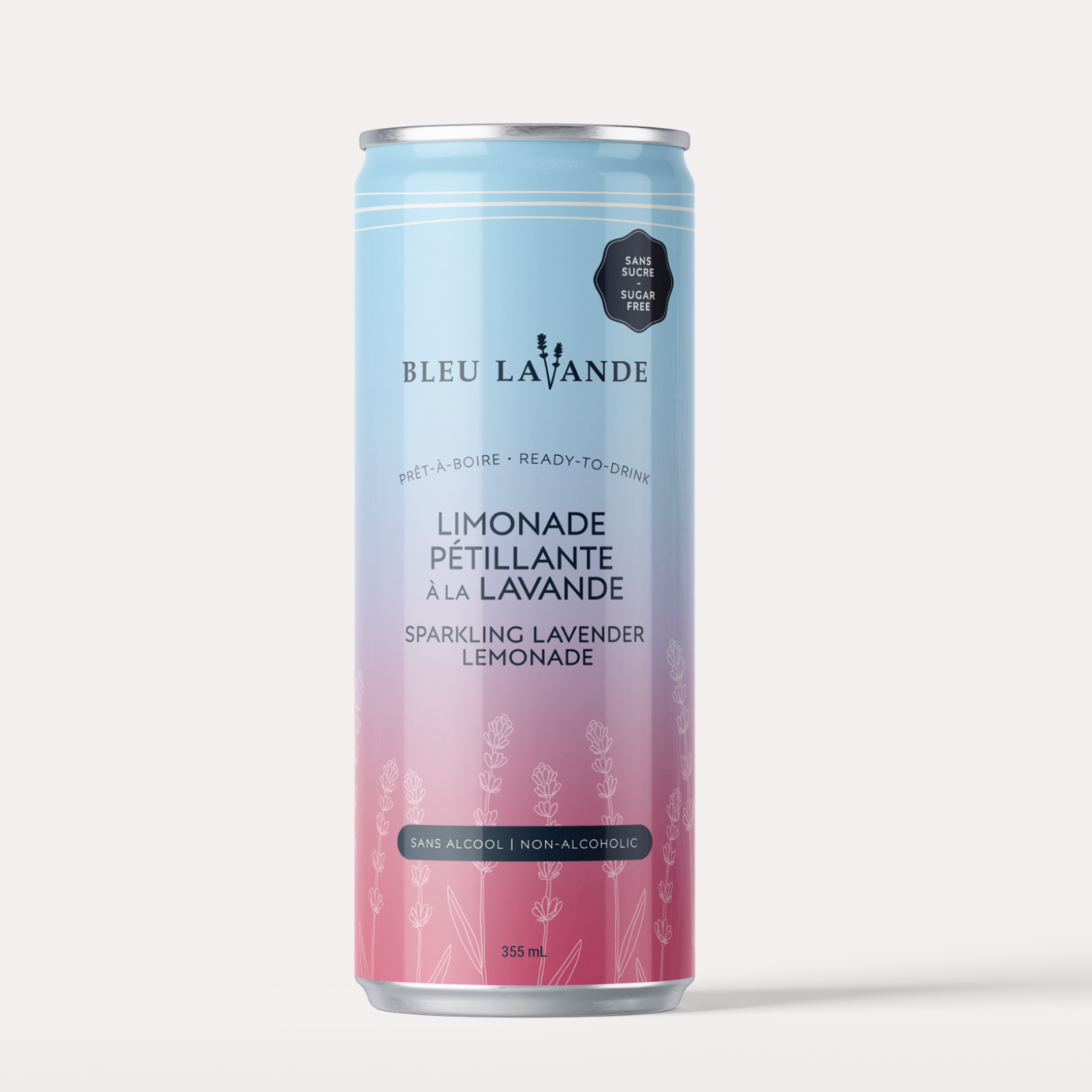 Limonade sans sucre de Bleu Lavande