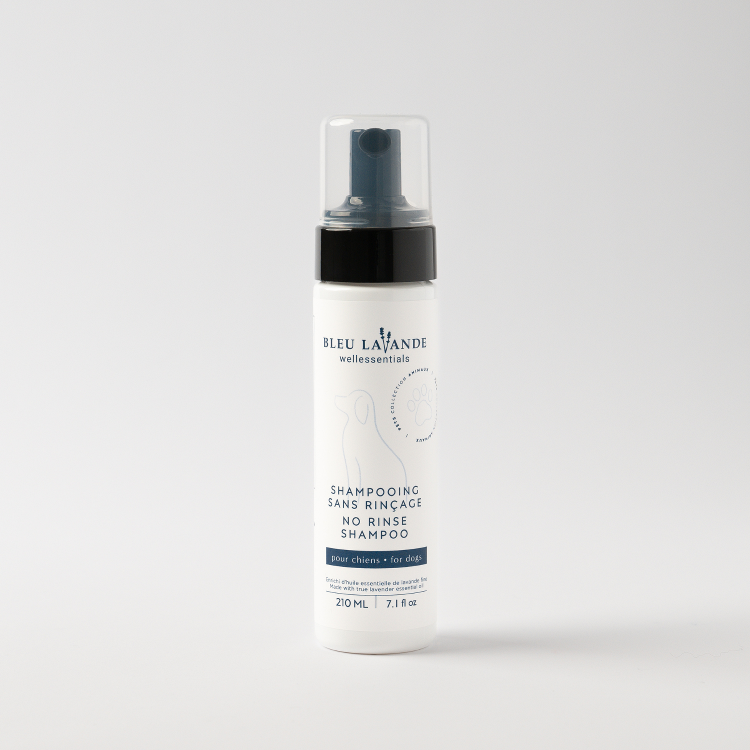 Shampoing sans rince pour chien