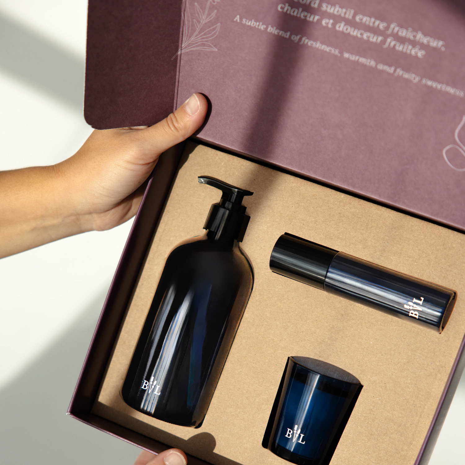 Trio maison lavande, boisé, figue