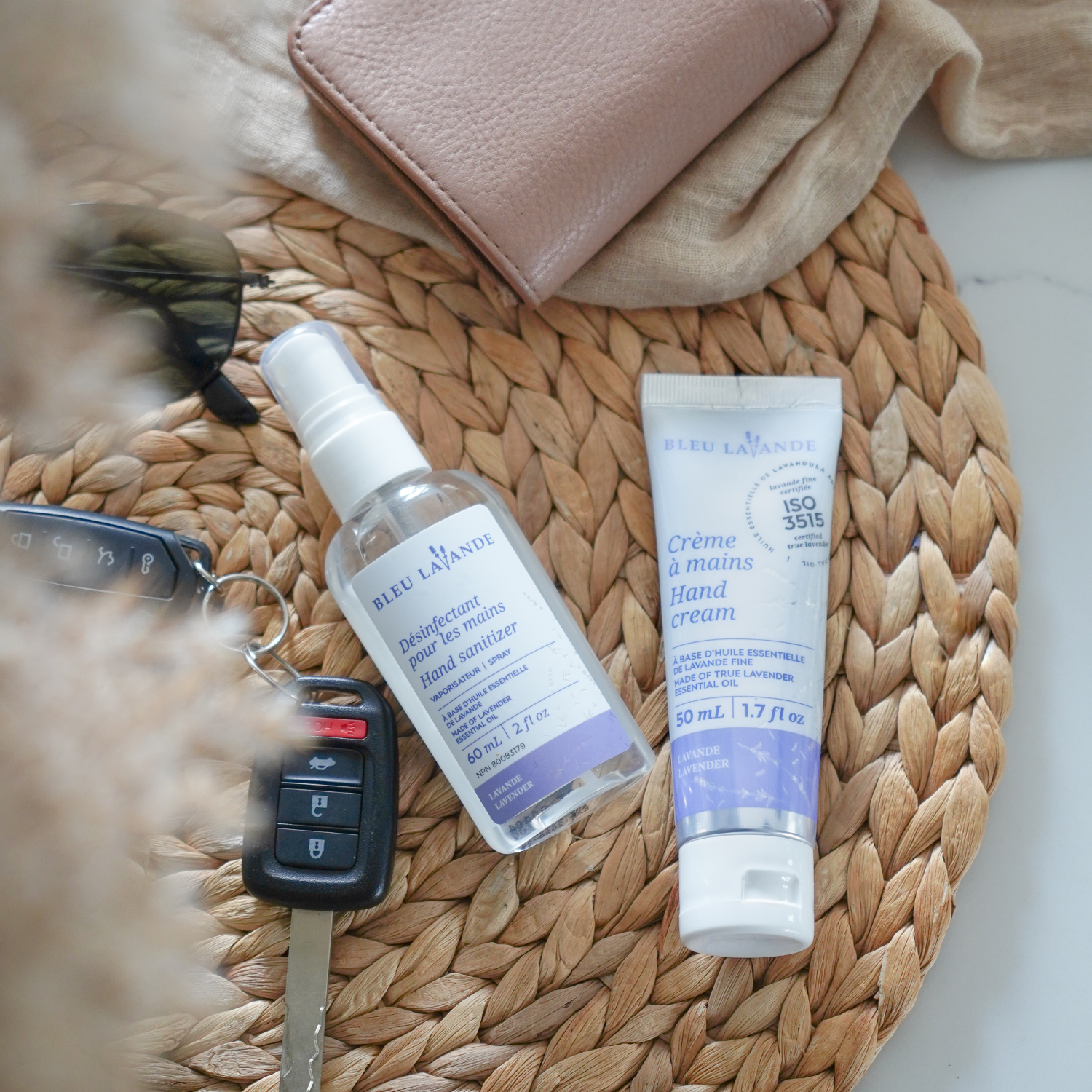 Handbag essentials gift set