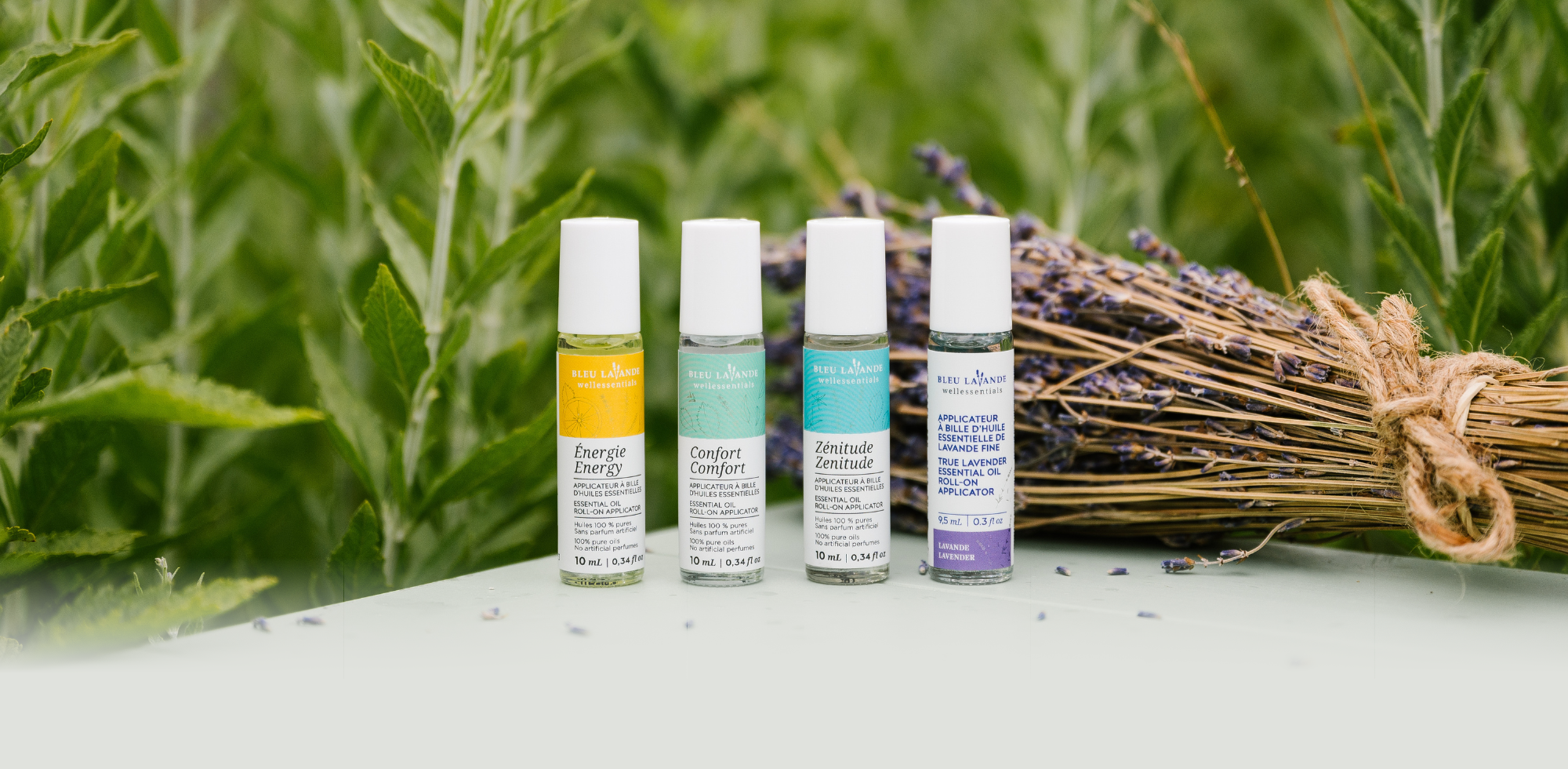 Applicateurs à bille d'huiles essentielles pour profiter des bienfaits de l'aromathérapie