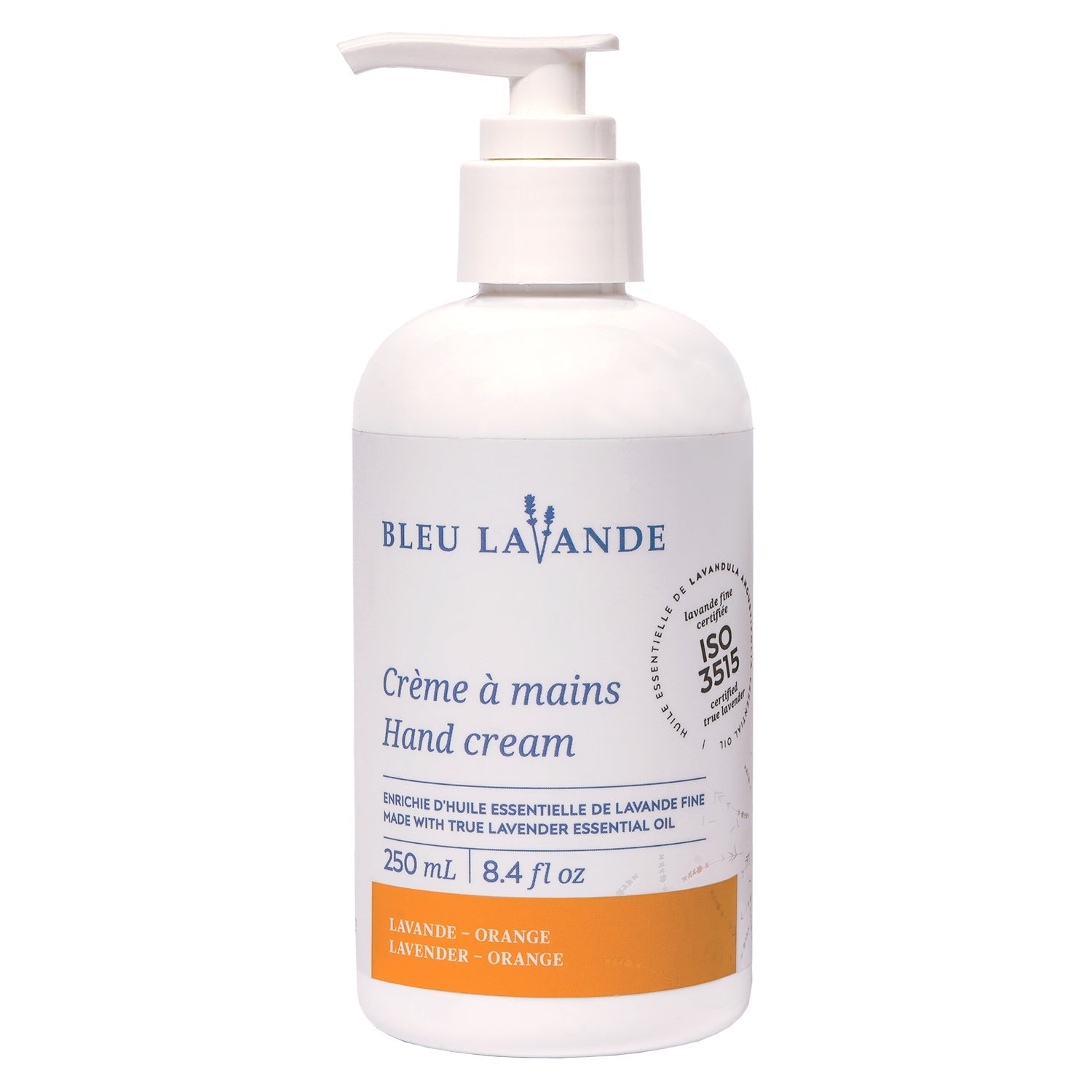 Crème à mains lavande et orange 250 ml