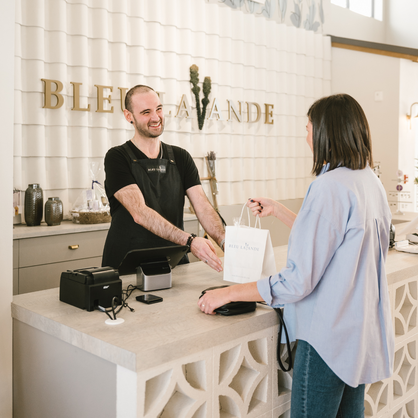 Programme de fidélité de Bleu Lavande : accumulez des points BLEU lors de chaque achat