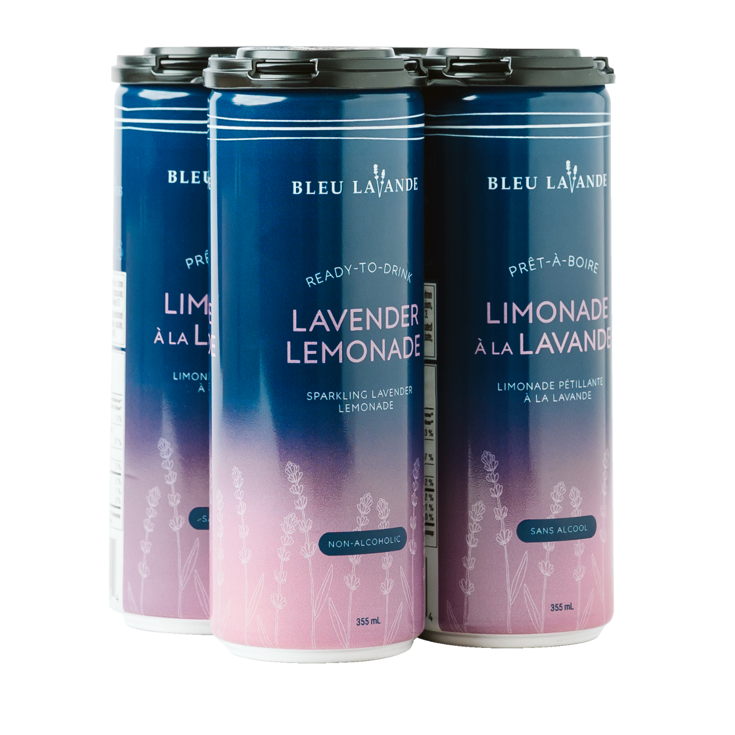 Limonade à la lavande en paquet de 4