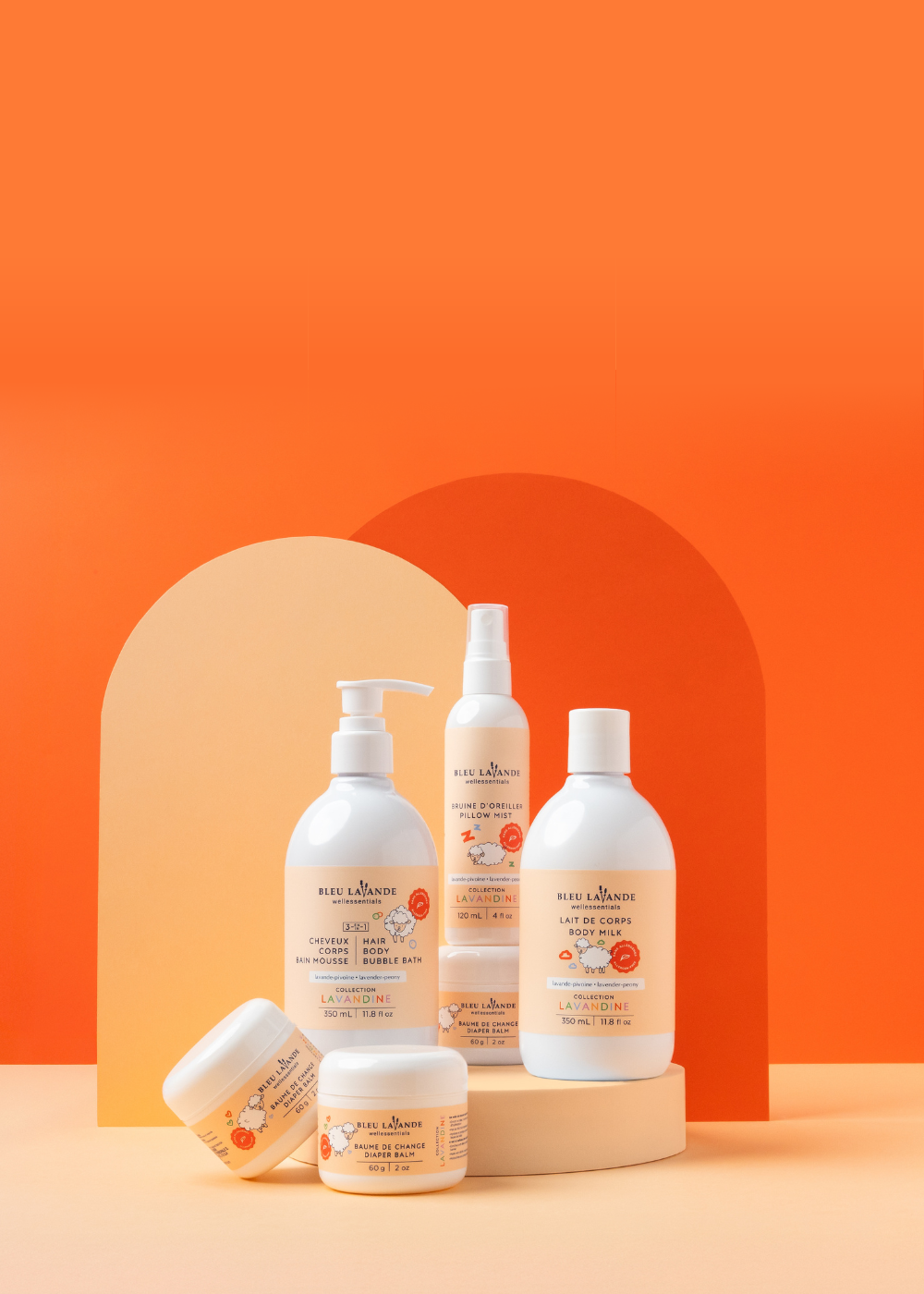 Collection Lavandine : produits pour bébé de Bleu Lavande