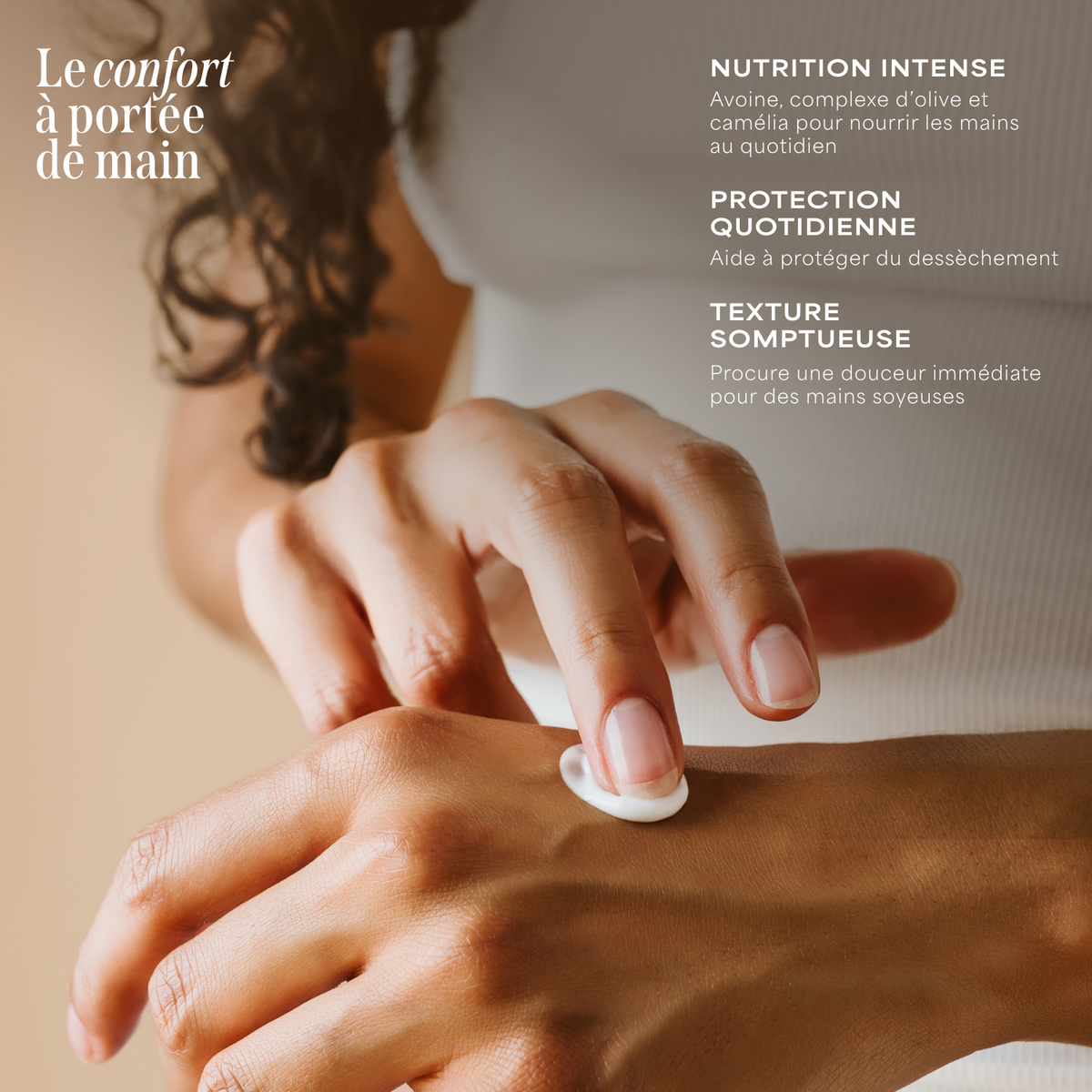 Crème à mains : le confort à portée de main