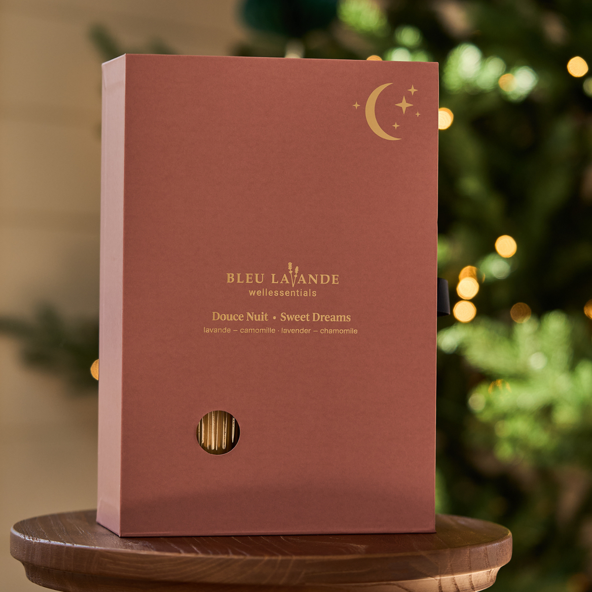 Coffret de Noël québécois Douce nuit de Bleu Lavande