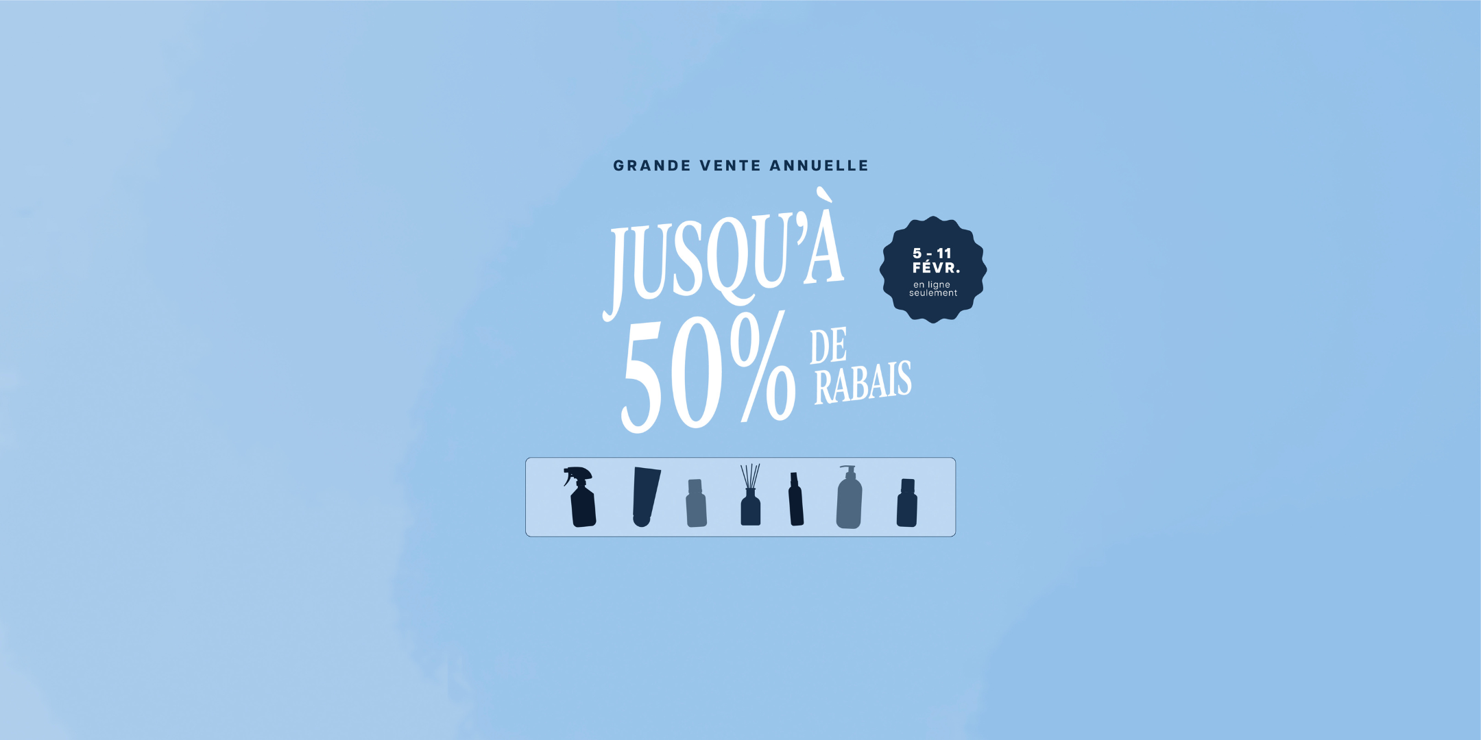 Promotion sur les produits Bleu Lavande