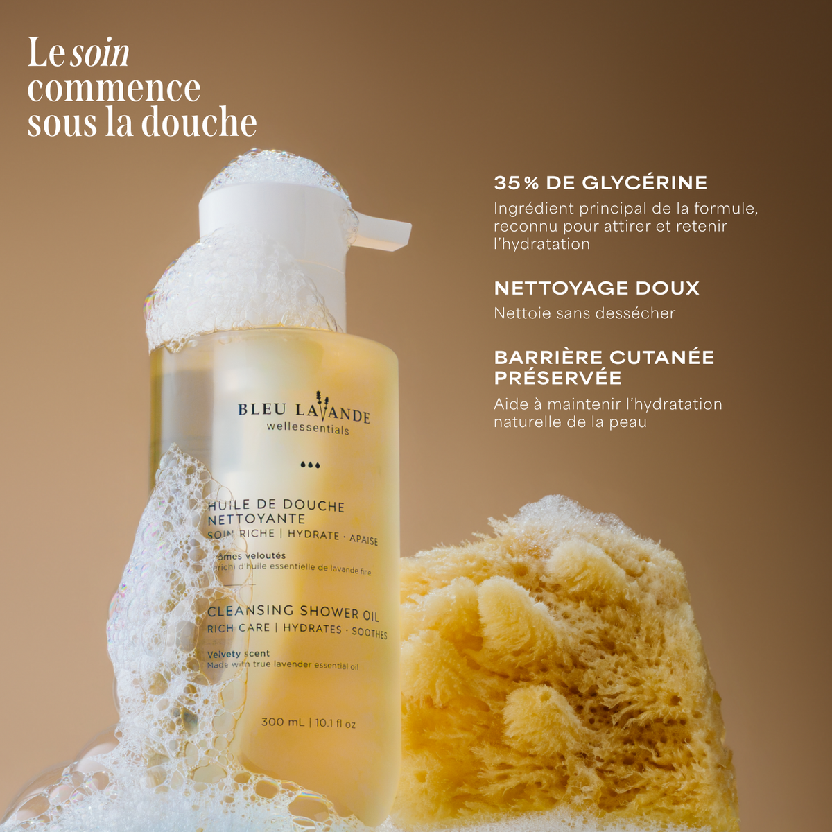 Huile nettoyante : le soin commence sous la douche
