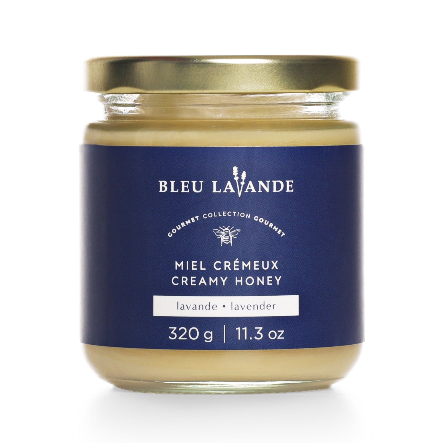 Miel naturel crémeux à la lavande de Bleu Lavande