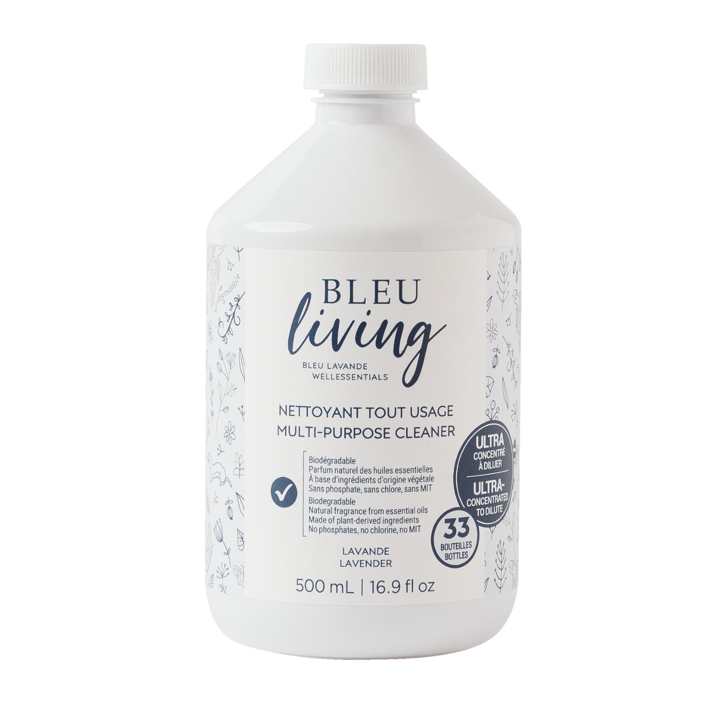 Nettoyant tout usage concentré Bleu Living