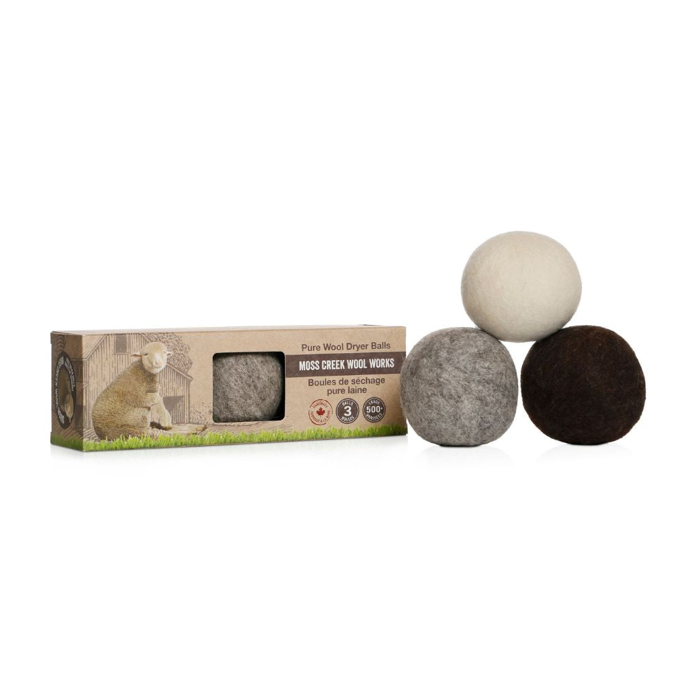 Boule de laine de mouton pour sechage