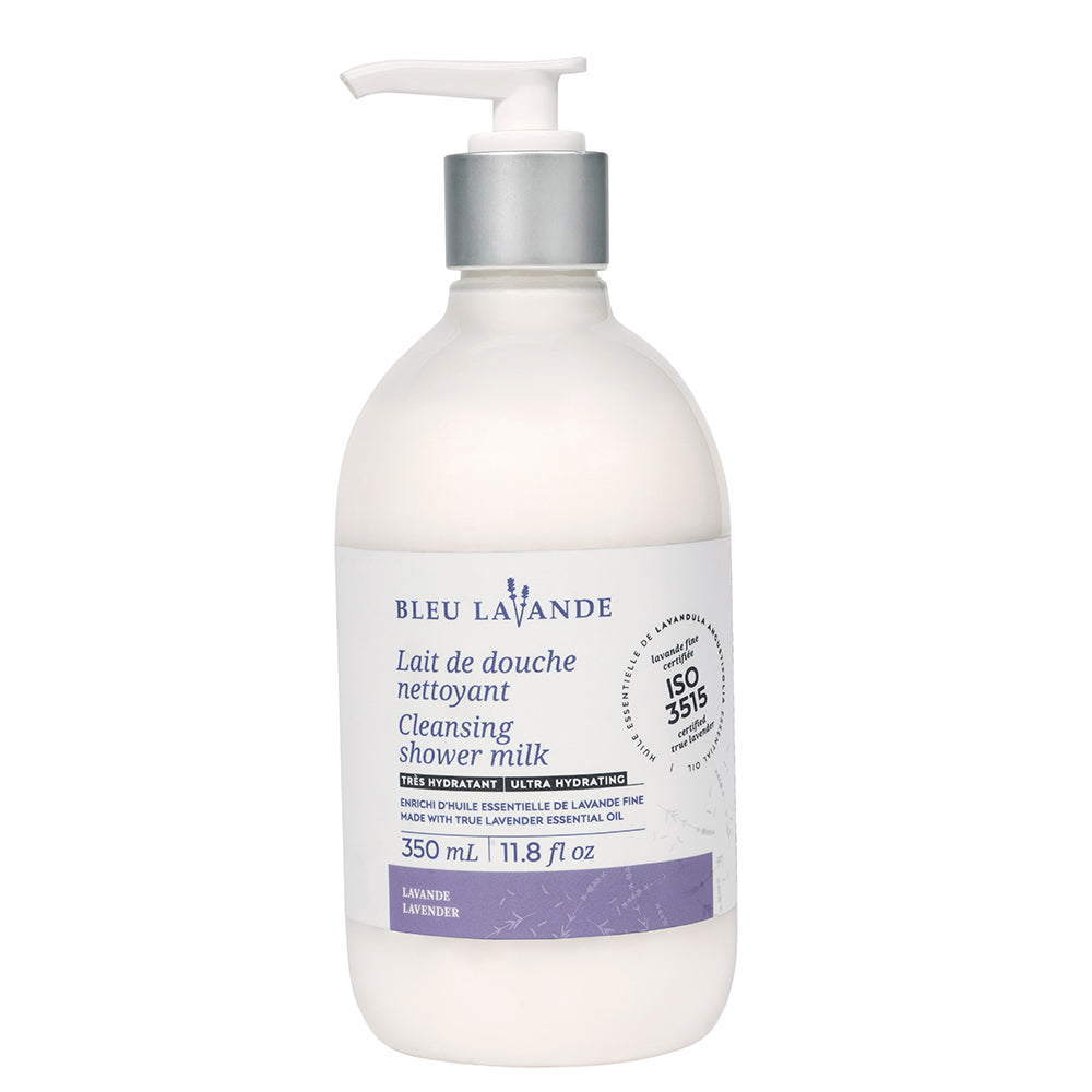 Lait de douche nettoyant à la lavande fine