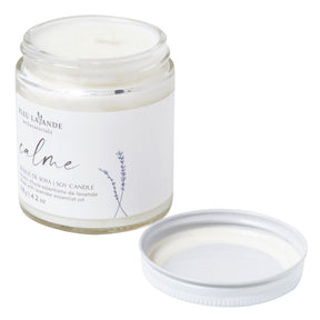 Bougie de soya Calme de Bleu Lavande