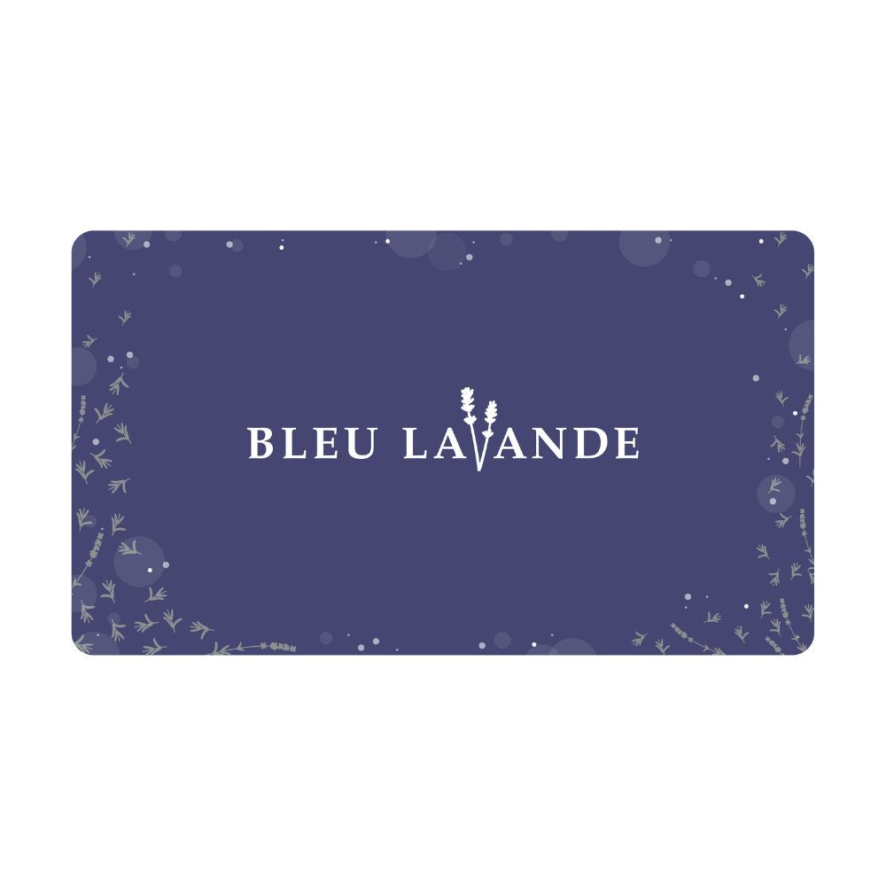 Carte-cadeau digitale de Bleu Lavande