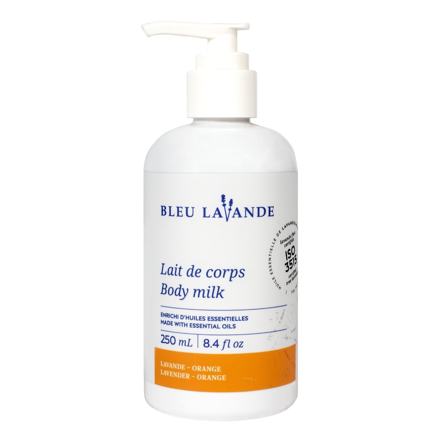 Lait de corps lavande et orange 250ml